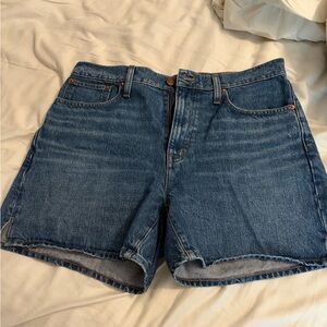 Madewell Women's Blue Jean Shorts